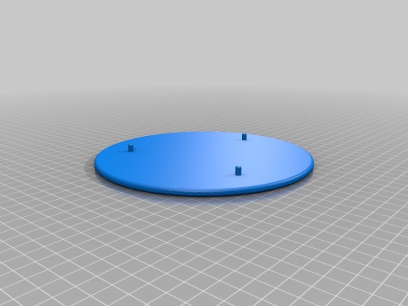 Lazy Susan Draaitafel - 6mm Airsoft Kogellagers - Drukmontage, Geen Schroeven Nodig