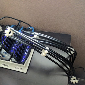 Heptagonale USB-kabelorganizer