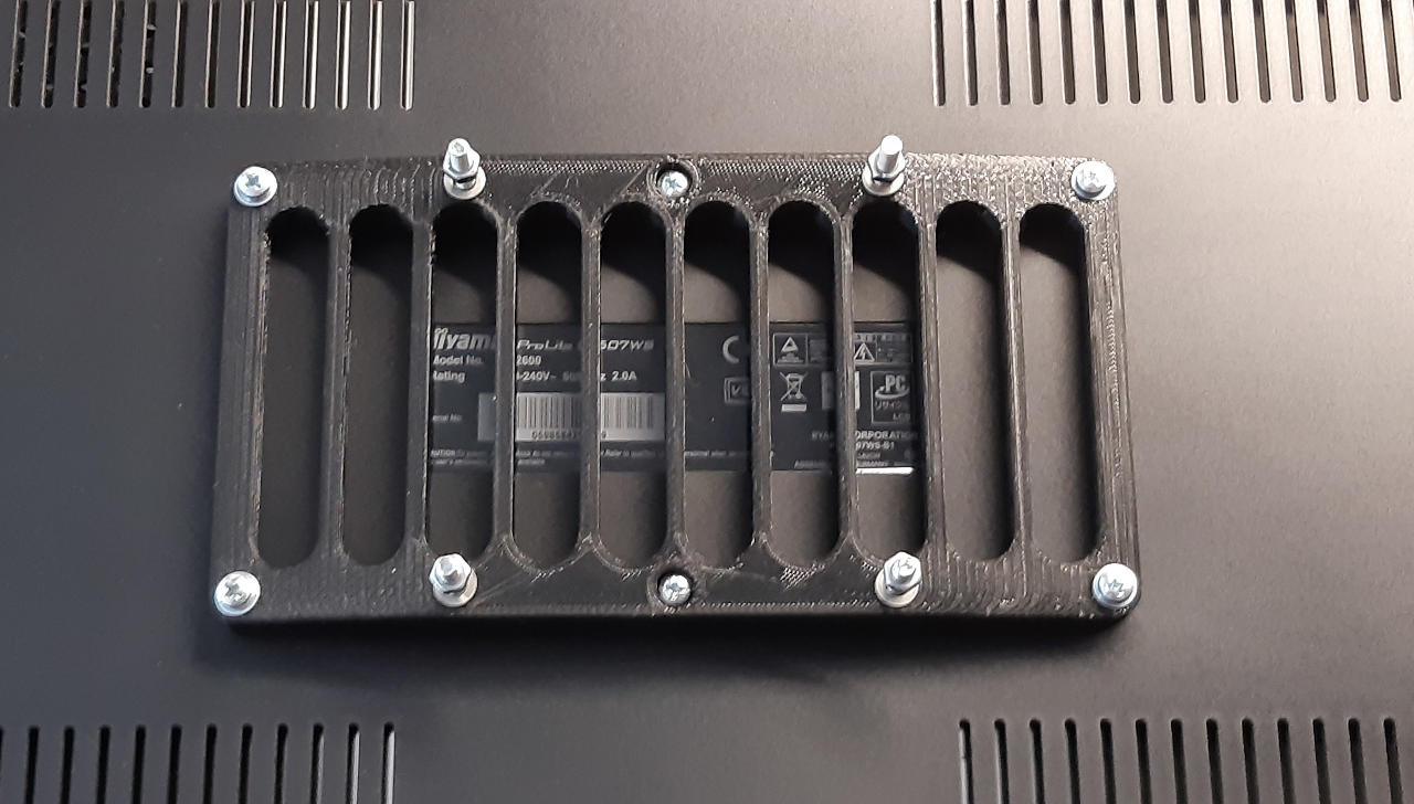 VESA-adapter voor schermmontage: 100x100 naar 200x100