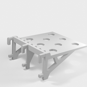Schroefhouder voor IKEA Skadis ophangbord