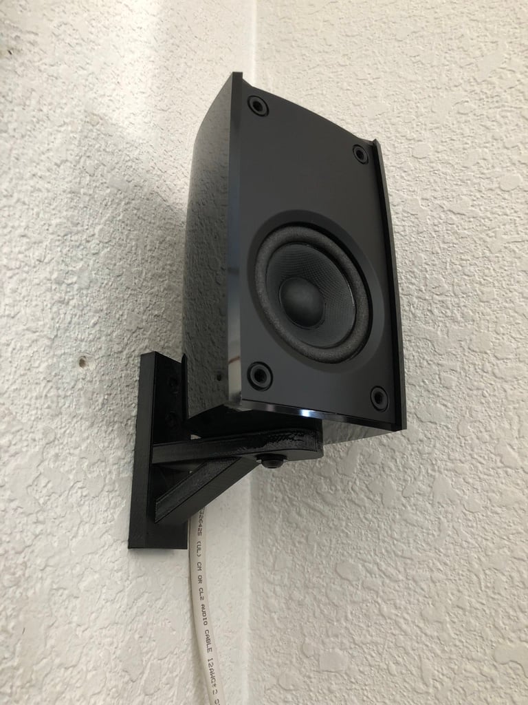 Wandmontage voor Surround Sound-luidsprekers met statiefbevestiging