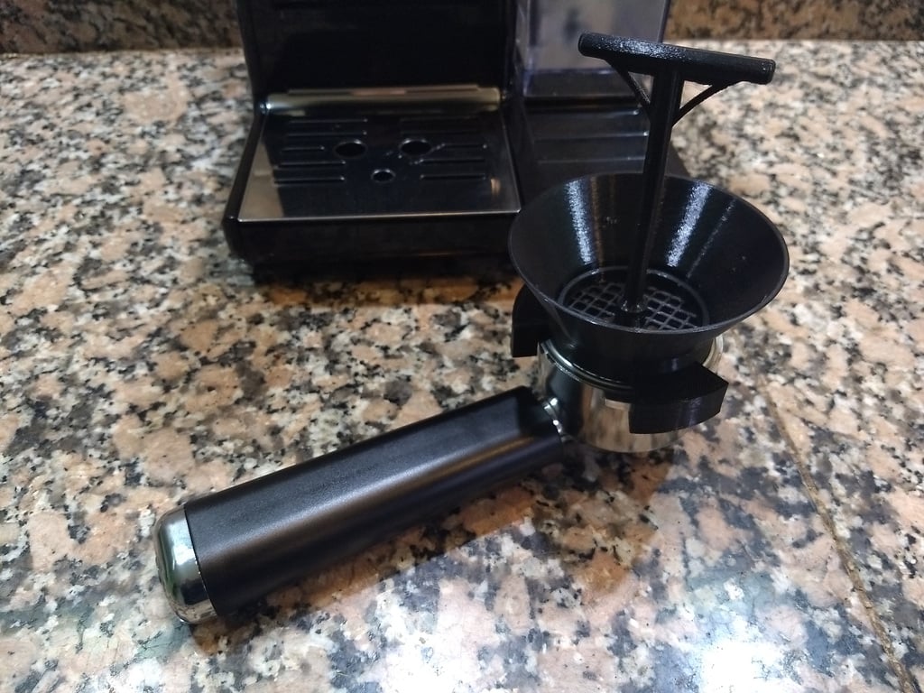 Espresso Portafilter Trechter met Verdeelfunctie