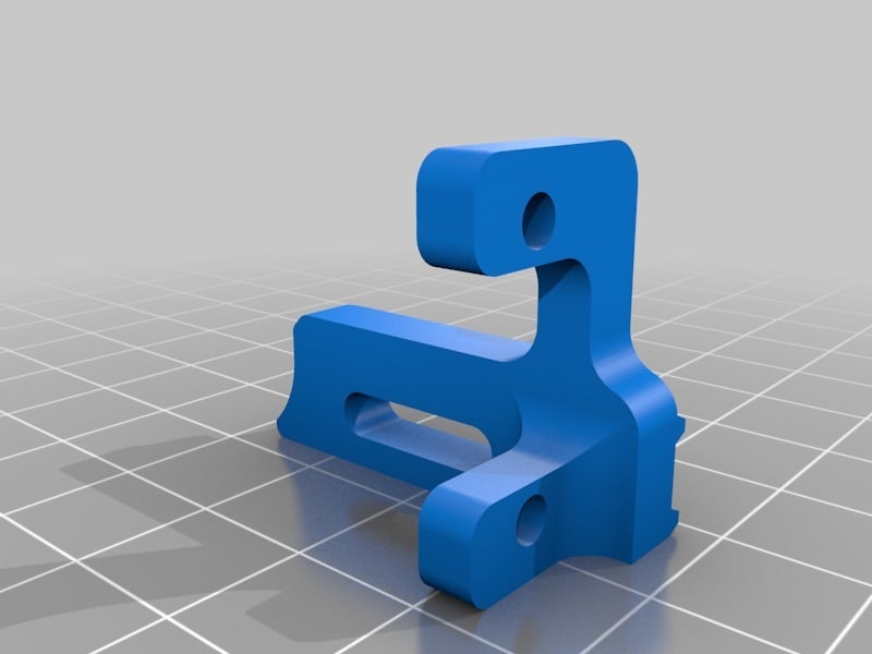 Upgradebeugel voor Geeetech A10/A30: E3D V6 Hotend en dubbele 5015 ventilatorsteun