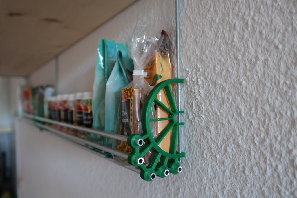 Flexibele kruidenplank voor de keuken