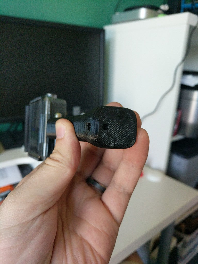 GoPro Handgreep met gat voor veiligheidsriem