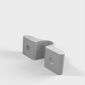 3D-geprinte kabelhouder voor op kantoor