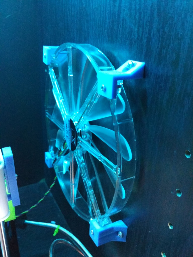 Universele wandbeugel voor ventilatoren