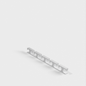 USB-kabelopbergsysteem voor je bureaublad