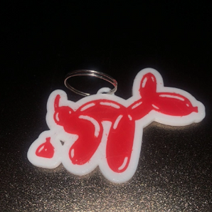 Leuke Ballonhond Sleutelhanger