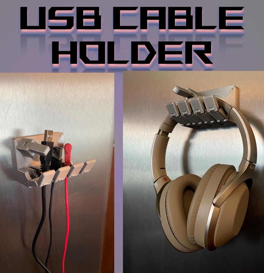 USB-kabel en testkabelhouder