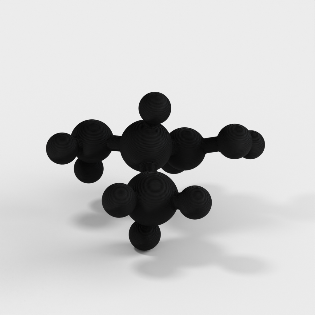 Moleculaire modellering van Alanine op atomaire schaal