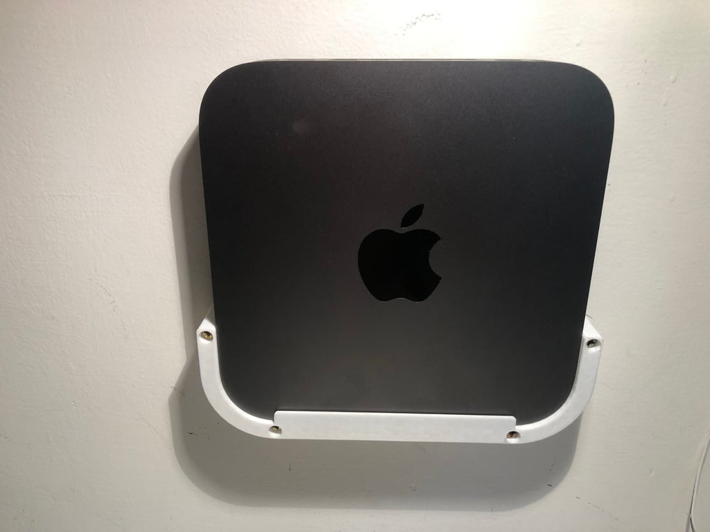 Eenvoudige Apple Mac Mini muurbeugel