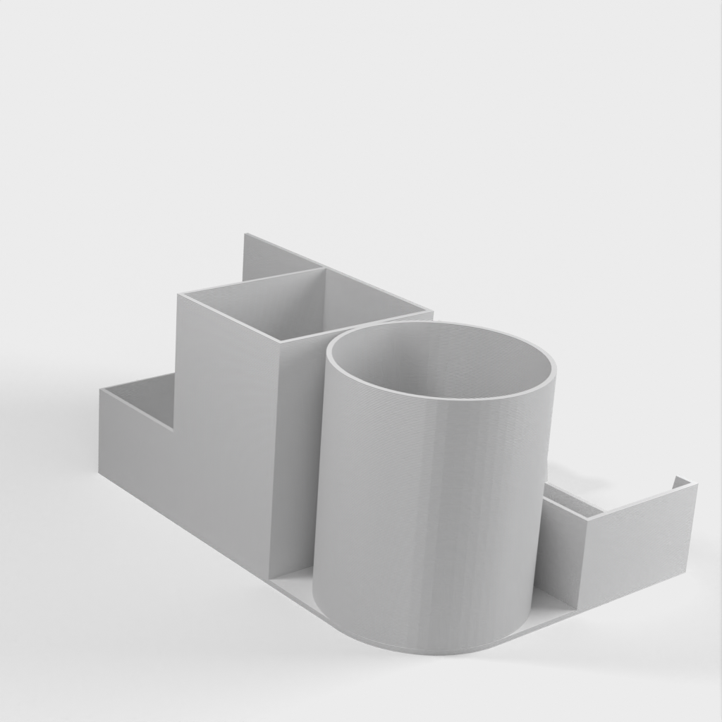 3D-geprinte bureau-organizer