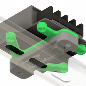 Tobsun 5V DC Converter Beugel voor DIN-rail