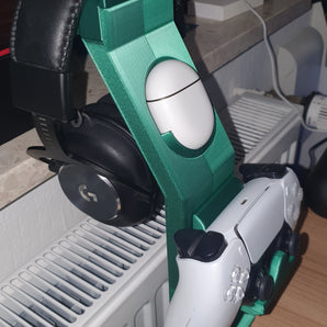Tafelgemonteerde Headsethouder met PS5 Controller Standaard