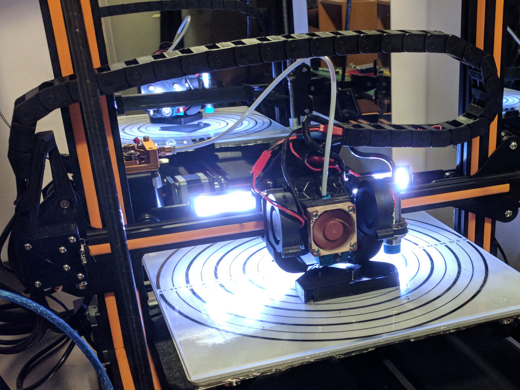 CR-10 Kabelgoot Montage