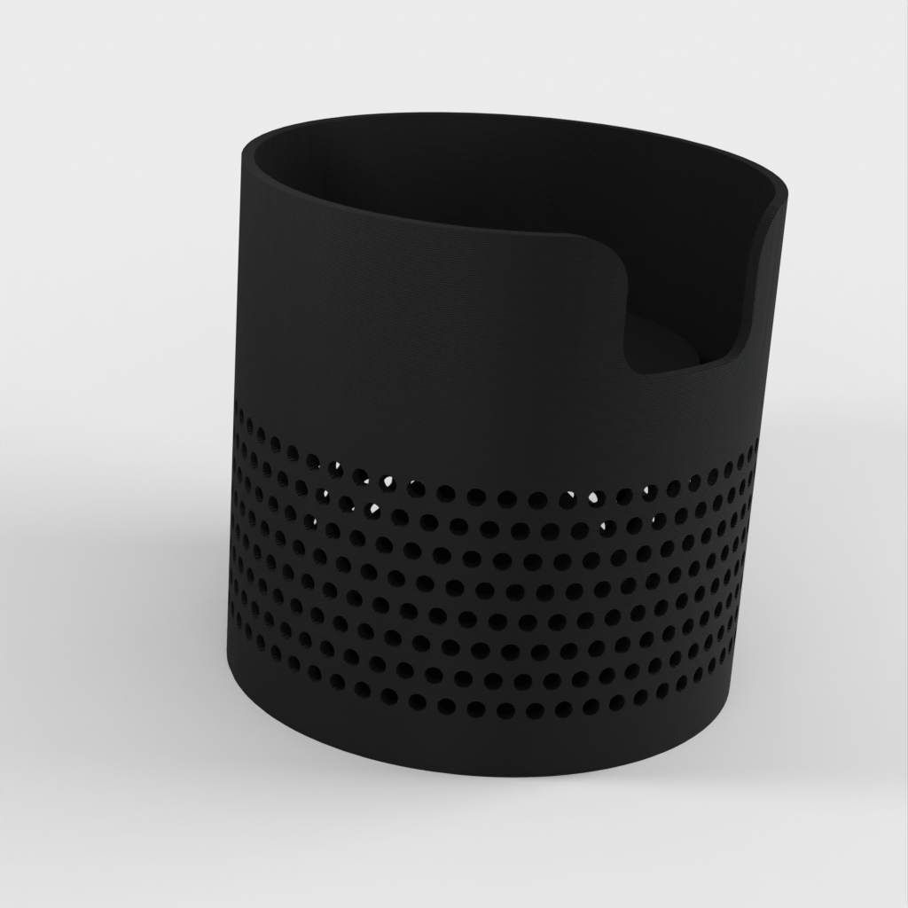 Amazon Echo Dot 2. Gen Stand REMIX met akoestische behuizing en dockingstation