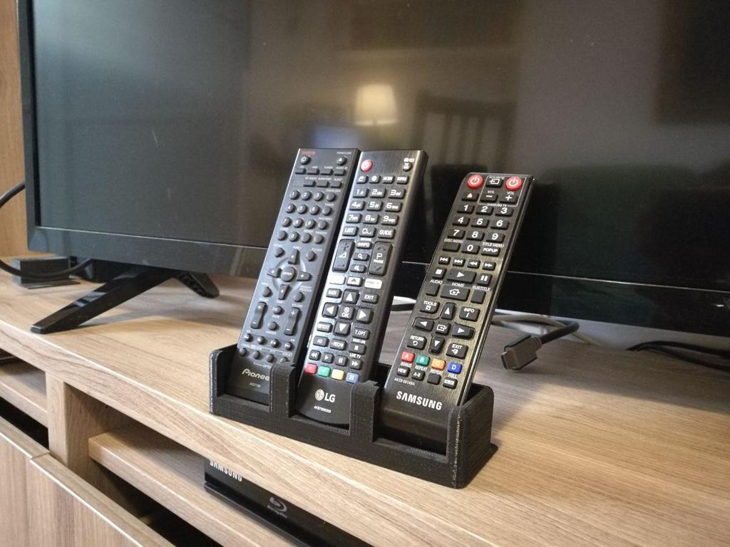 Elegante en universele afstandsbedieningshouder voor tv