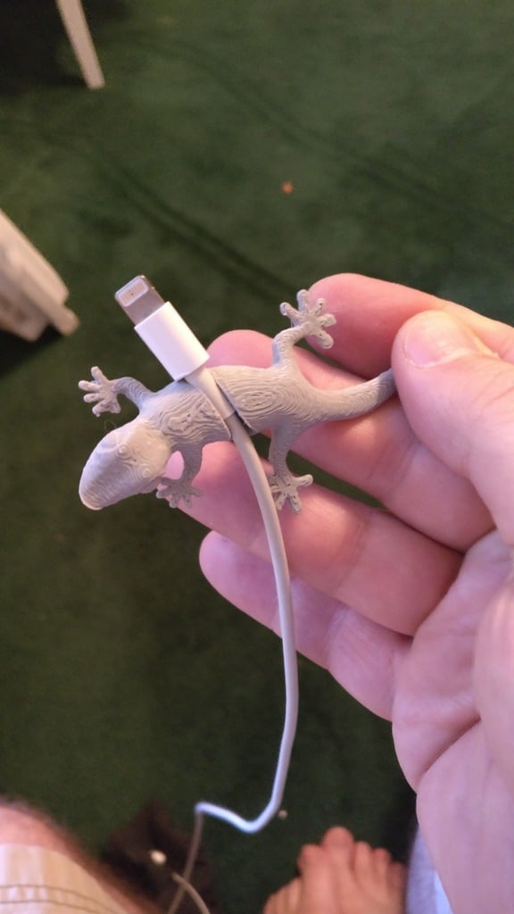 Gecko Draadhouder - Praktische Kabelhouder in Geckodesign