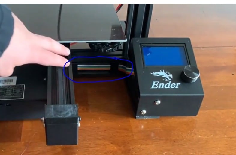 Lintkabelclips voor Ender 3 Pro 3D-printer