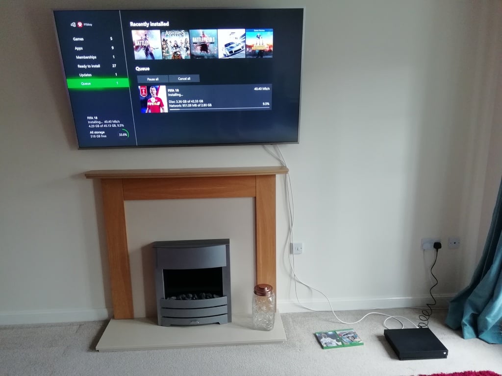 XBox One X - Wandmontagebeugel