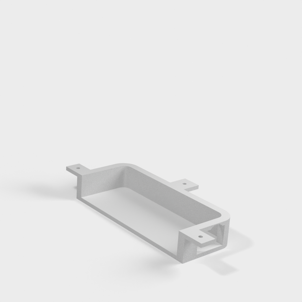 Montage onder het bureau voor AmazonBasics mini 4-poorts USB-hub