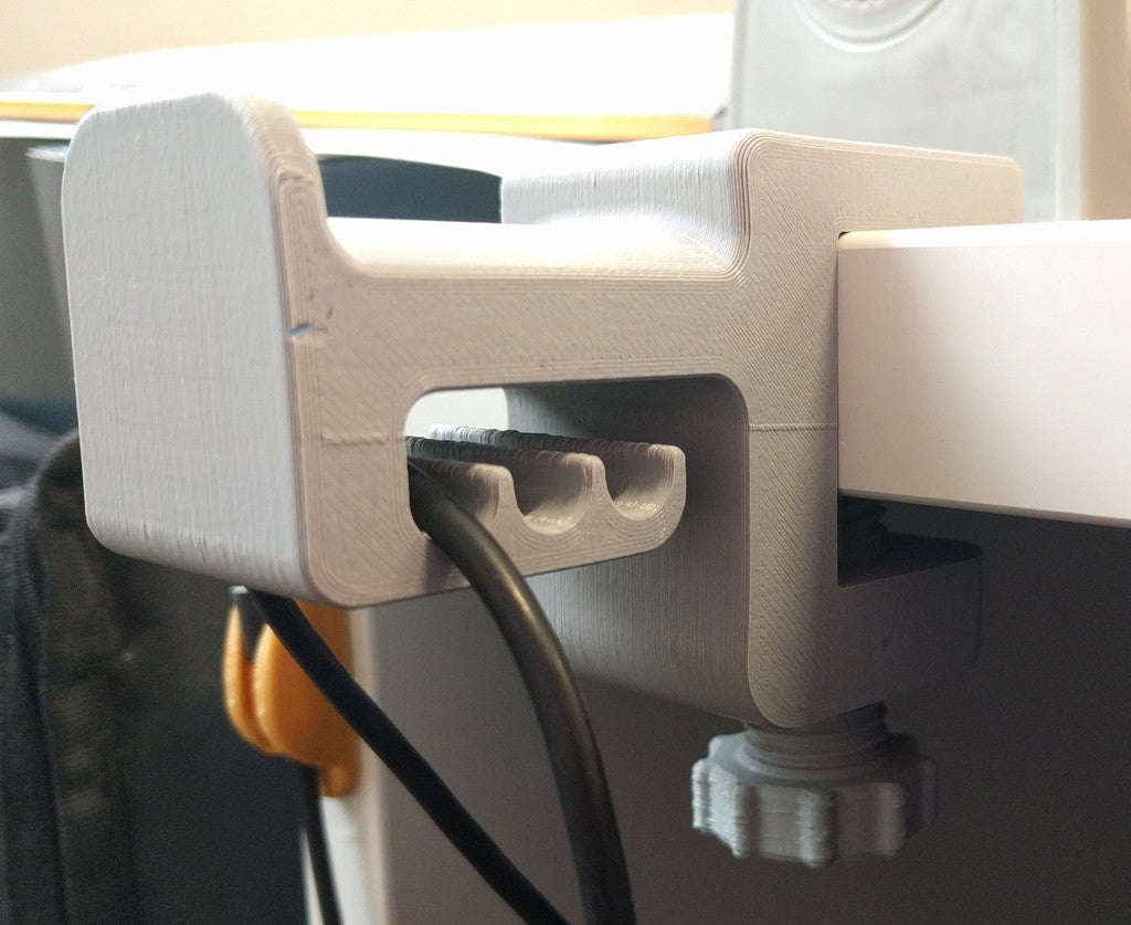 Bureau gemonteerde hoofdtelefoonhouder – Robuust en ruimtebesparend