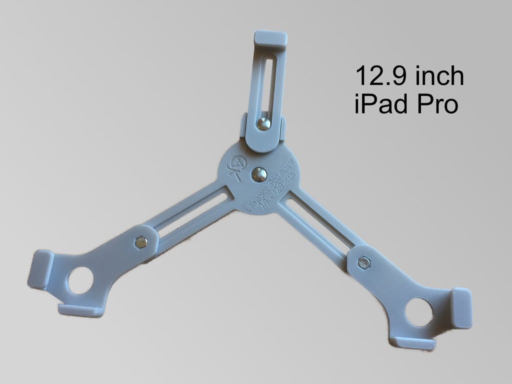 Universele verstelbare iPad-houder (iPad mini tot iPad Pro 12.9)