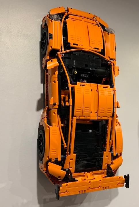 Muurbevestiging voor Lego Porsche GT3 RS 42056