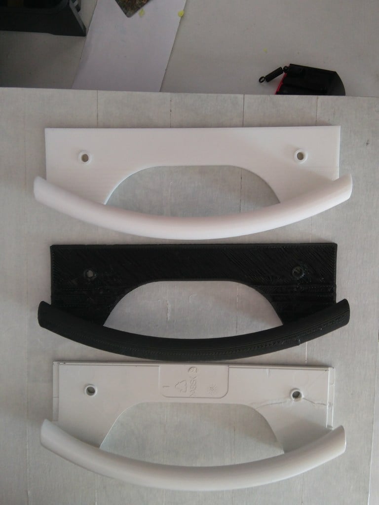 Vervangend handvat voor Bosch/Siemens/Balay vriezerdeur 096110