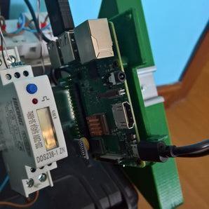 DIN-railbeugel voor Raspberry Pi (Model B+ en nieuwer)
