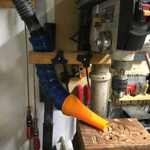 LocLine 2-1/2" Koppeling voor Stofafzuiging