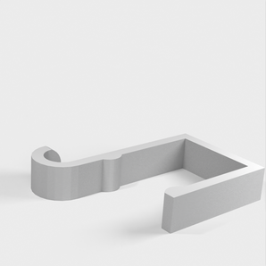 Cubic muurhanger voor twee maten