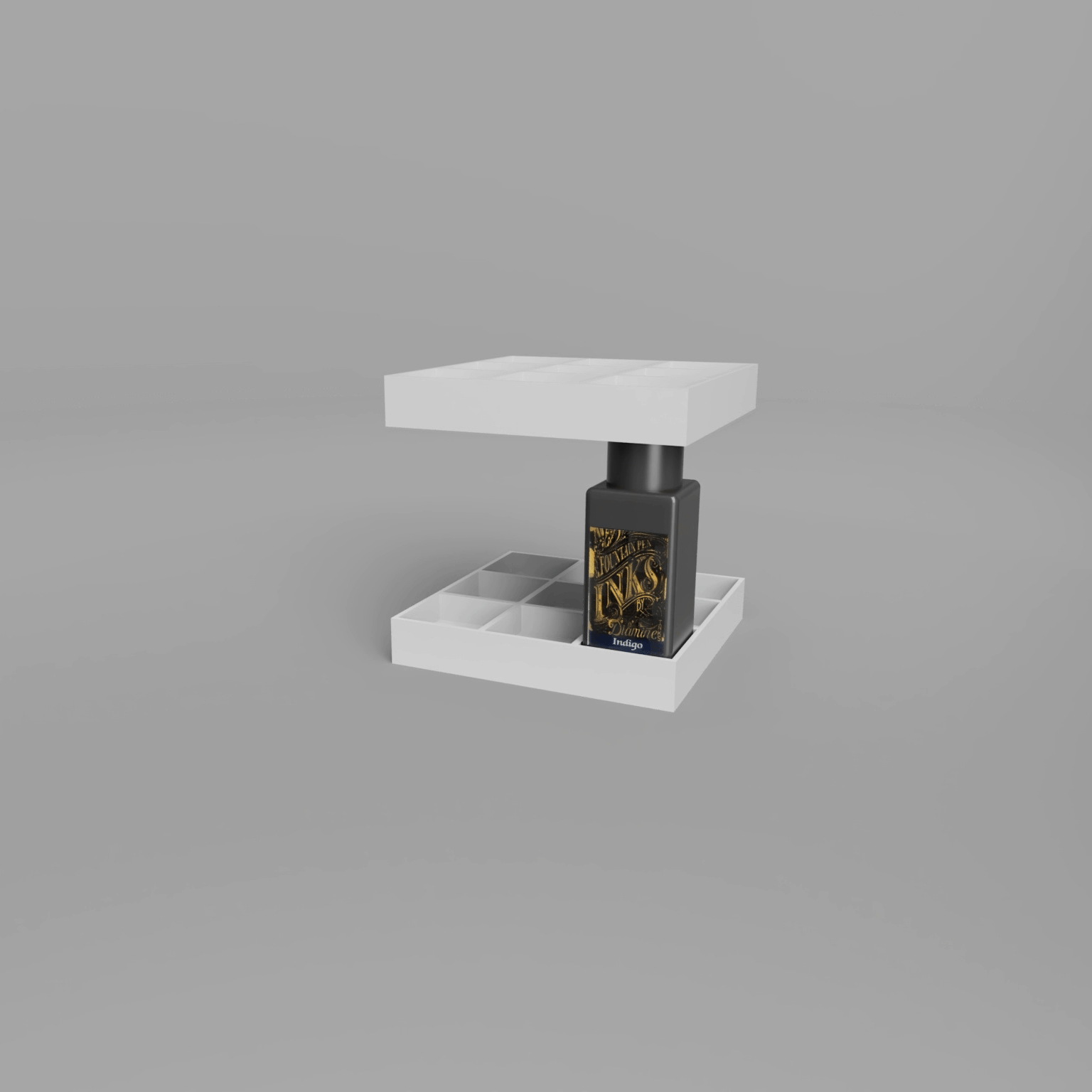 Stapelbare organizer voor Diamine inktflessen (30 ml)