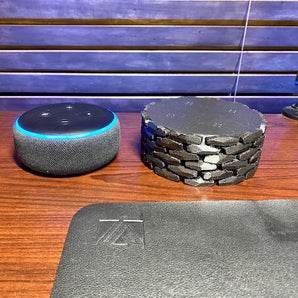 Stenen sokkel en afdekking voor Amazon Echo Dot (3e generatie)