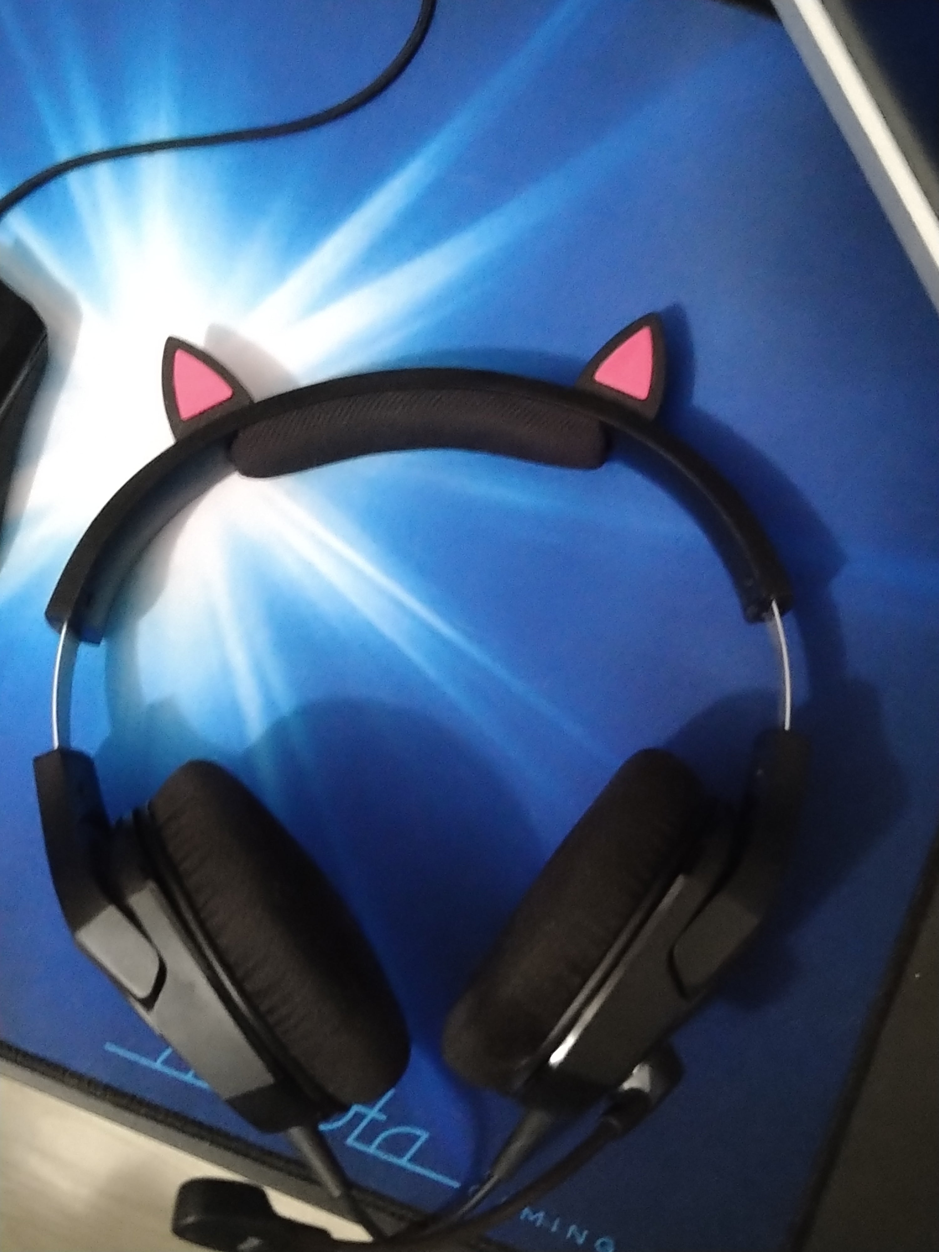 Grappige kattenoren voor HyperX Cloud Stinger Core Gaming Headset