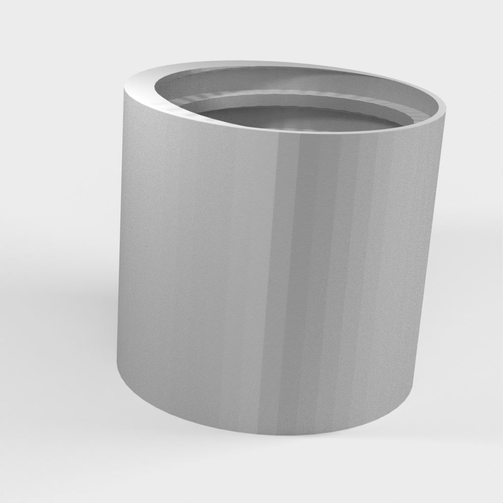 Pijpenrager koppelstuk (koppeling) voor 3D printer