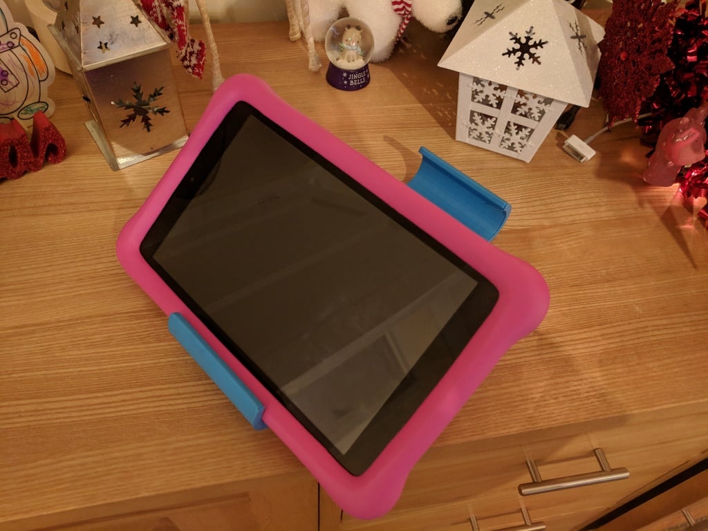 Kindvriendelijke Amazon Fire HD 8-tabletstandaard met multi-angle-functie