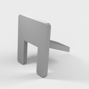 Stijlvolle en functionele mobiele telefoonhouder voor alle smartphones, 'Angles'.