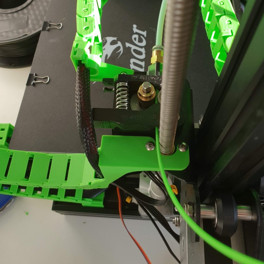 Ender 3 Kabelketting E-beugel voor X-as