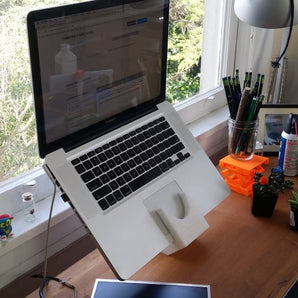 Ergonomische Macbook Pro Standaard voor Bureau - Voor Apple Laptops