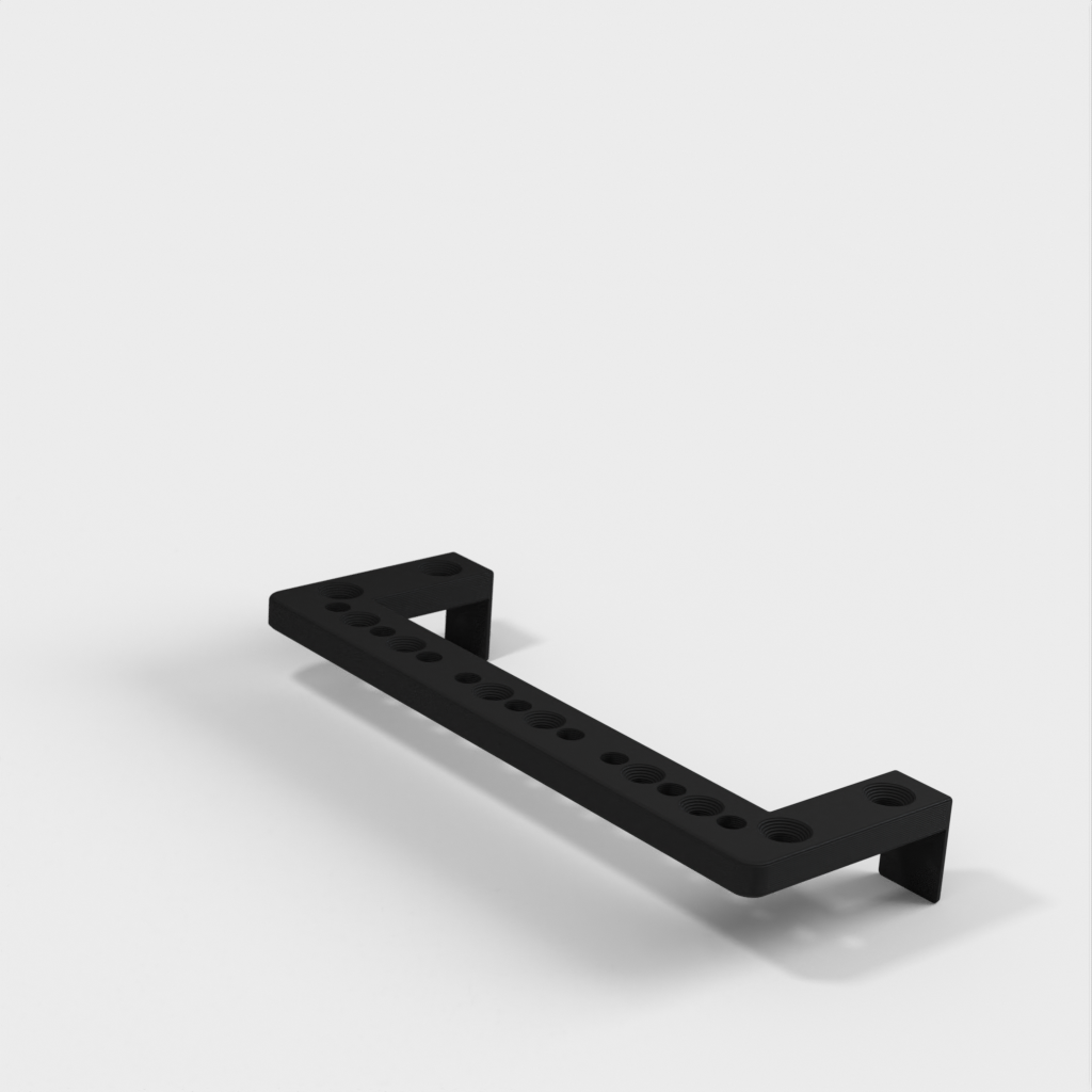 3U Rackrail voor Ikea Lack Tafel