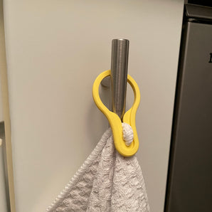 Slimme handdoekhouder voor keuken en badkamer