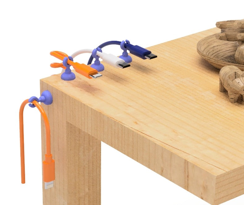 USB-kabelhouder (gescheiden type)