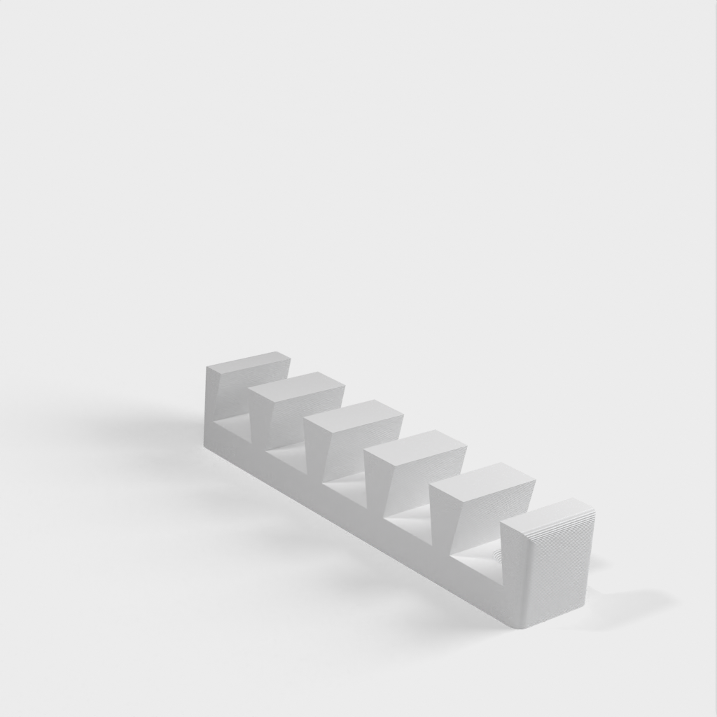 Modulaire vervangbare kasthanger voor Ikea
