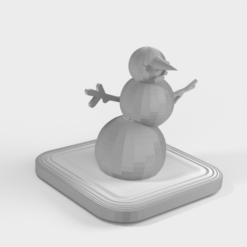 Phoebe Snow 3D-sneeuwpopmodel
