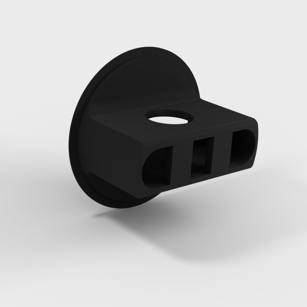 Doorvoertule USB-hubhouder voor bureau (80 mm / 3,15&quot;)
