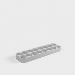 18650 batterijhouder voor tafel of plank