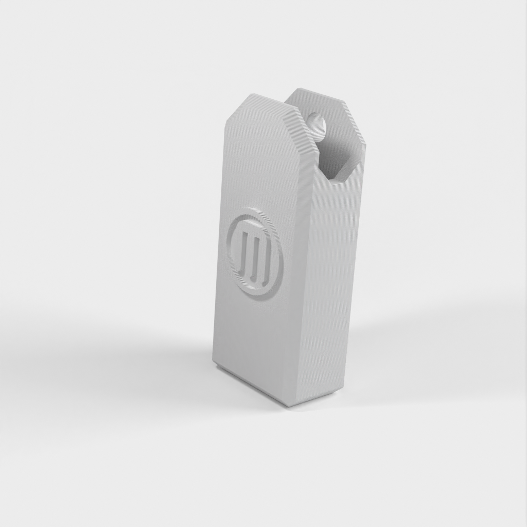 Micro-USB naar Type C adapter sleutelhangerhoesje voor OnePlus Two