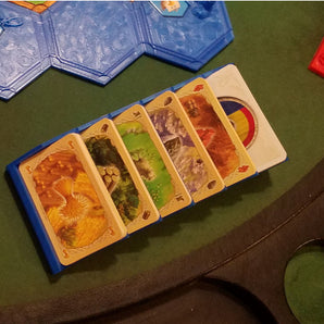Organisatiehouder voor Settlers of Catan-kaarten
